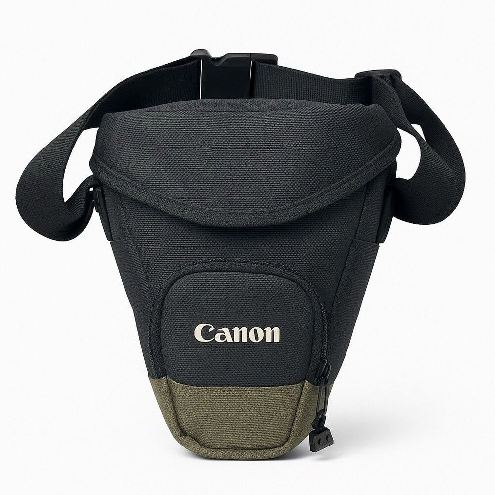 Canon Zoom Pack 1000 Camera Bag Top-Load Holster Crossbody Shoulder Case Black